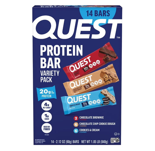 Quest Nutrition Protein Bar Variety Pack 840g