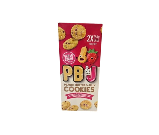 Urban Cookie Co Peanut Butter & Jelly Cookies 2x 250g