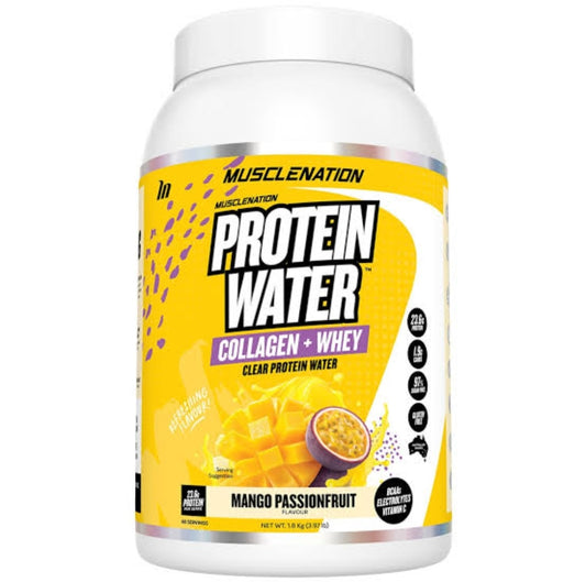 Muscle Nation Protein Water Mango Passionfruit 1.8Kg
