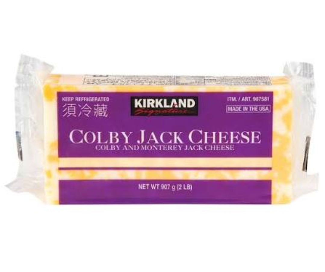 Kirkland Signature Colby Jack Cheese Block 907g
