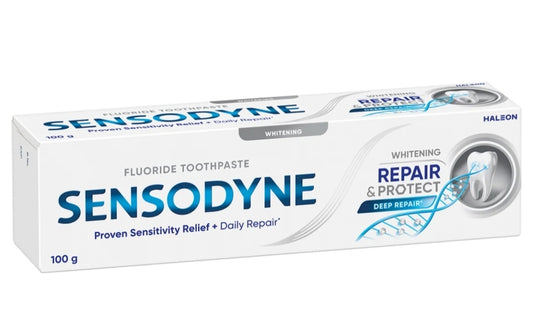 Sensodyne Repair & Protect Whitening Toothpaste 4x 100g