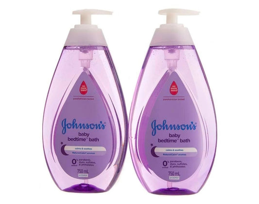 Johnsons Baby Bedtime Bath 2x 750ml