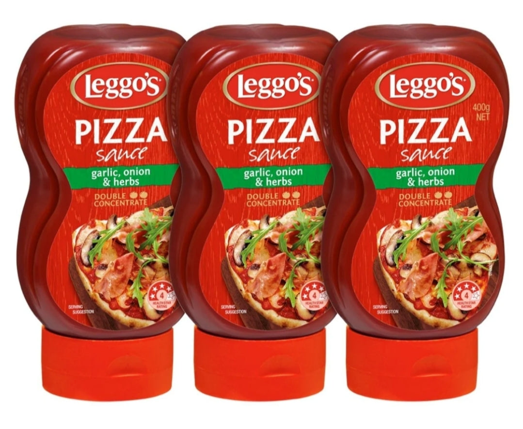 Leggos Pizza Sauce 3x 400g