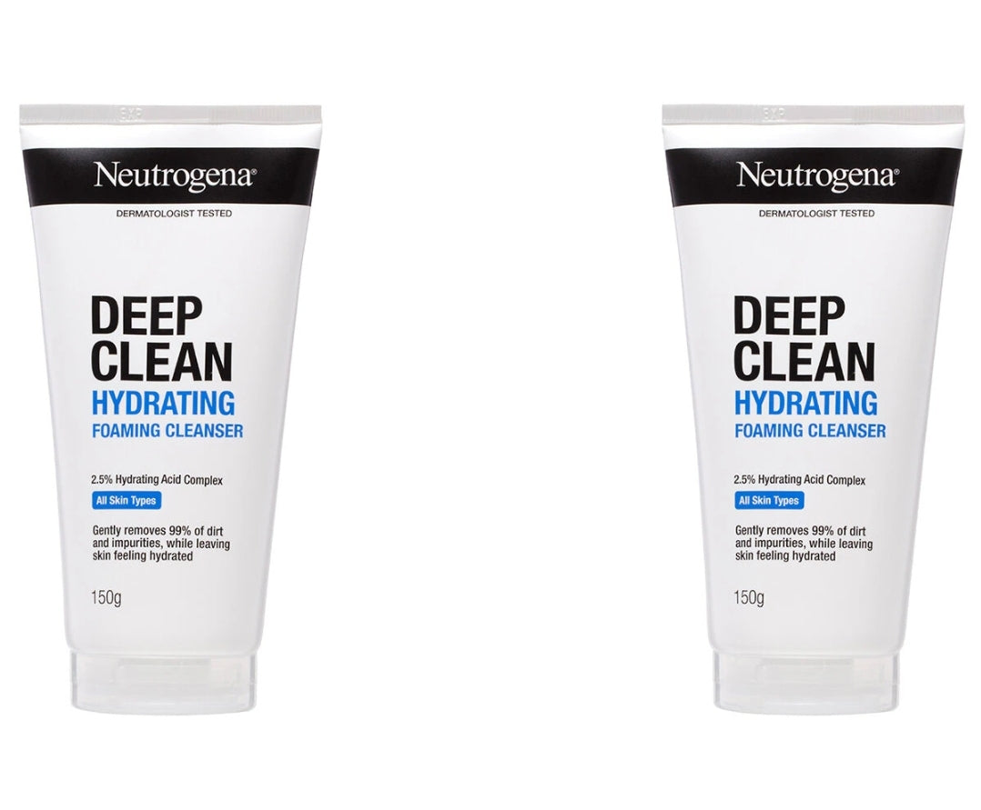 Neutrogena Hydrating Foaming Cleanser 2x 150g
