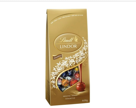 Lindt Lindor Assorted Gold 606g