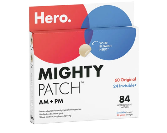Hero Mighty Patch 60 Original Patches + 24 Invisible Patches