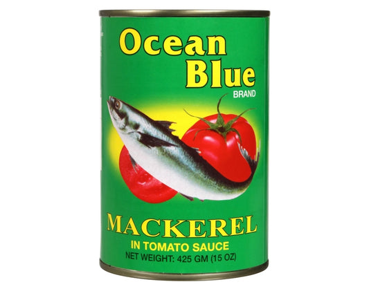 Ocean Blue Mackerel In Tomato Sauce 6x 425g