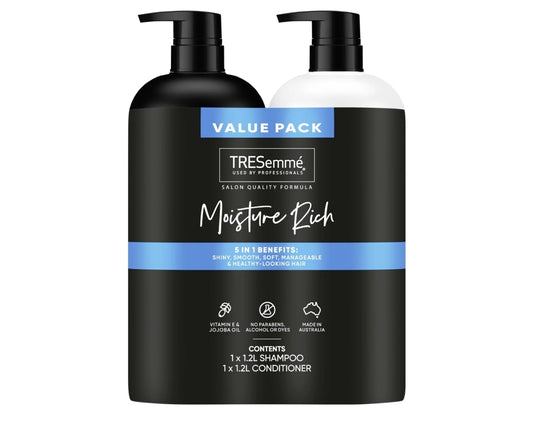 Tressemme Moisture Rich Shampoo & Conditioner 2x 1.2L