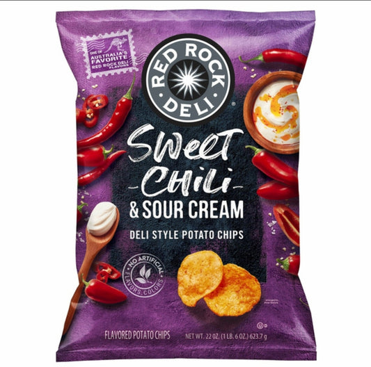 Red Rock Deli Sweet Chilli & Sour Cream Potato Chips 640g