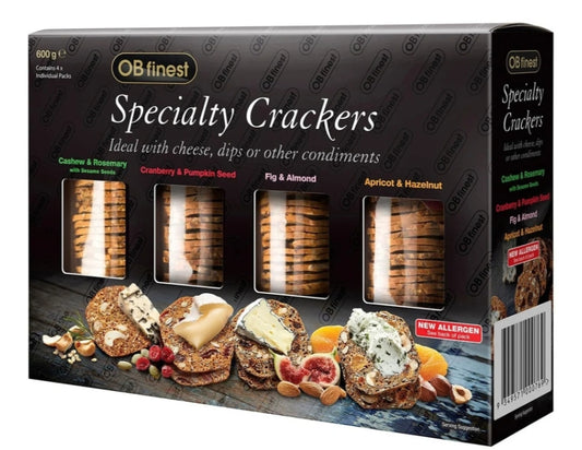 Ob Finest Waver Variety Crackers 600g