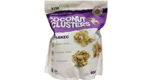 Innofoods Organic Coconut Clusters With Superseeds 500g