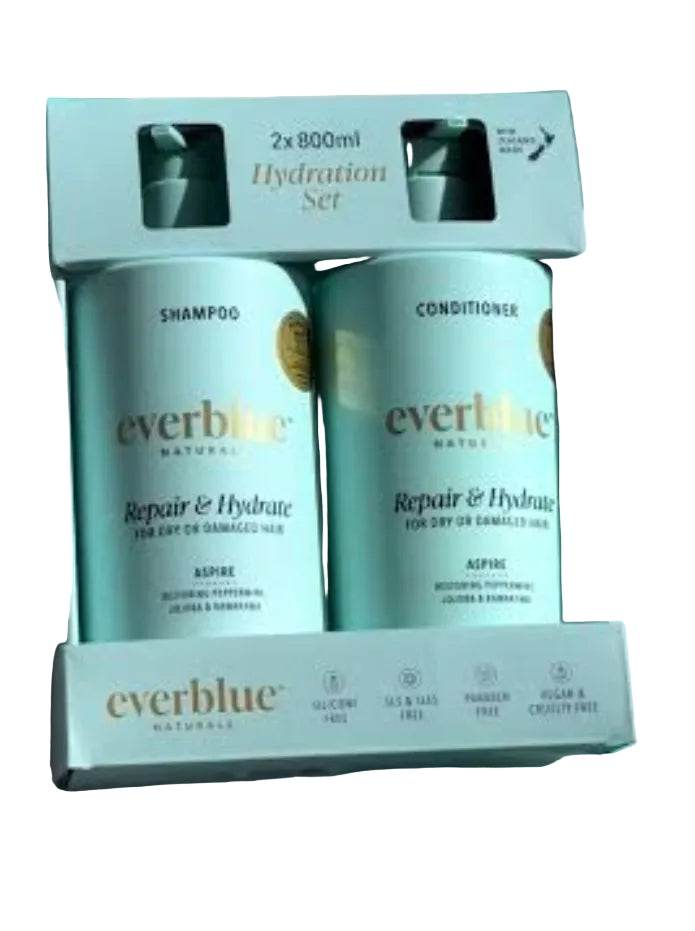 Everblue Shampoo & Conditioner Aspire 2x 800ml