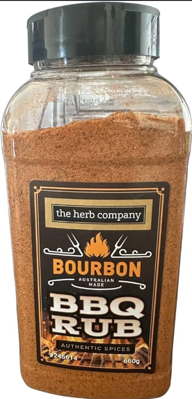 The Herb Company Bourbon Bbq Rub 660g