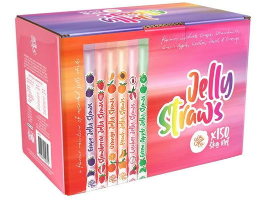 We crush on Jelly Straws 150 Pack 3Kg