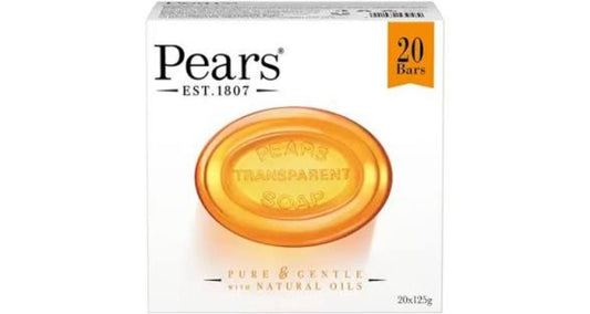Pears Amber Transparent Soap 20x 125g