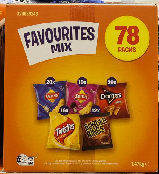 Smiths Variety Favourites 78 Pack