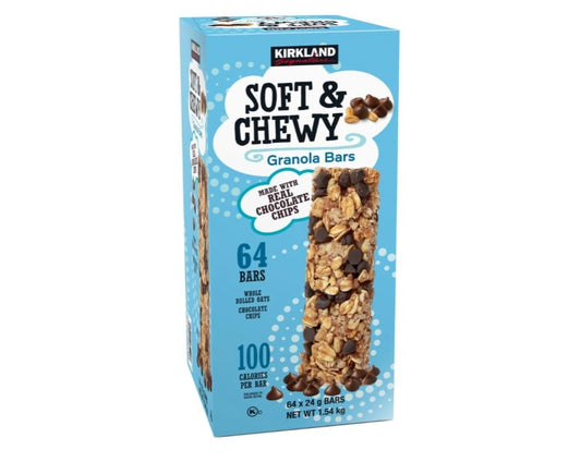 Kirkland Signature Soft & Chewy Granola Bars 64x 24g
