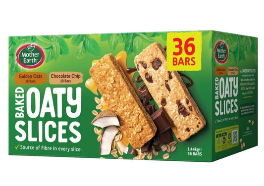 Mother Earth Baked Oaty Slices 36x 40g