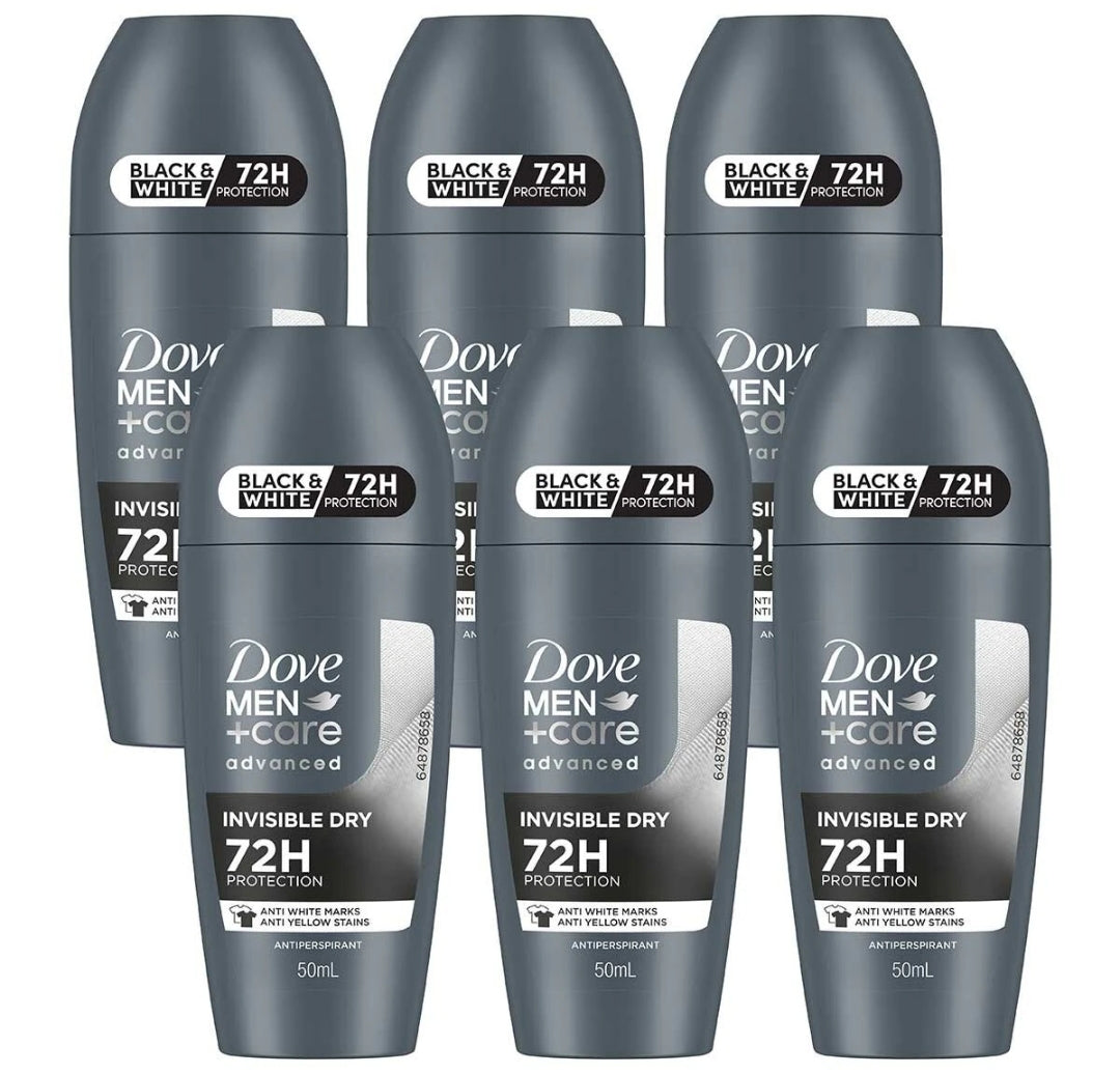 Dove Advanced Care Deodorant 6x 50ml