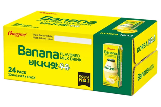 Binggrae Banana Milk 24x 200ml