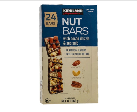 Kirkland Signature Nut Bars 24x 40g