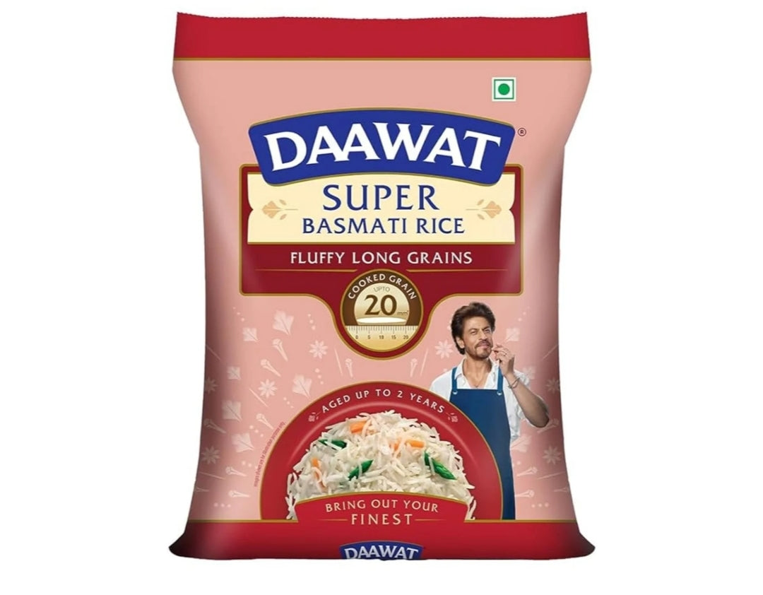 Daawat Super Basmati Rice 5Kg