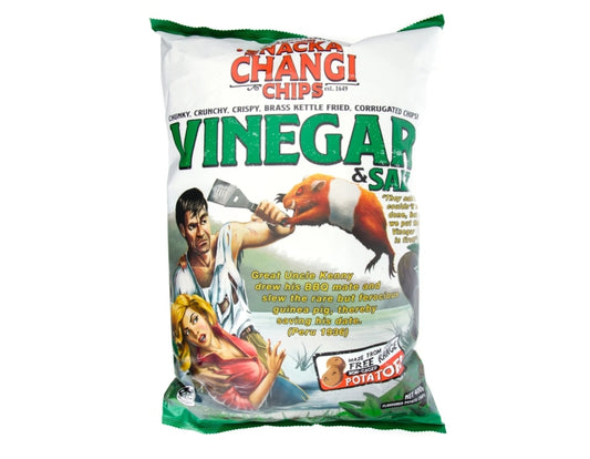 Snackachangi Vinegar & Salt Potato Chips 400g