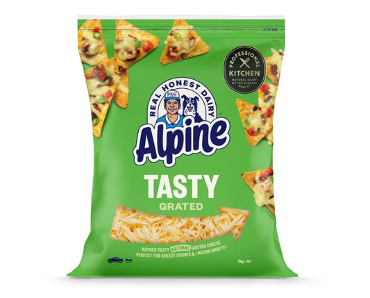 Alpine Tasty Grated Cheese 2Kg