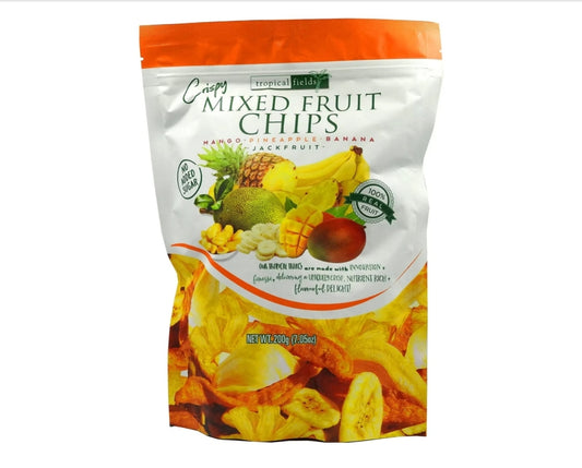 Tropical Fields Crispy Mixed Fruit Chips 200g