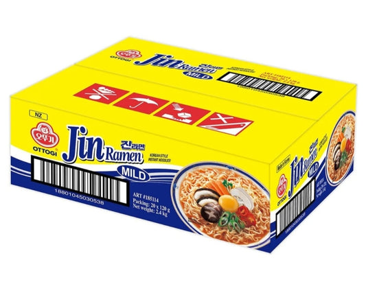 Ottogi Jin Ramen Mild 20x 120g