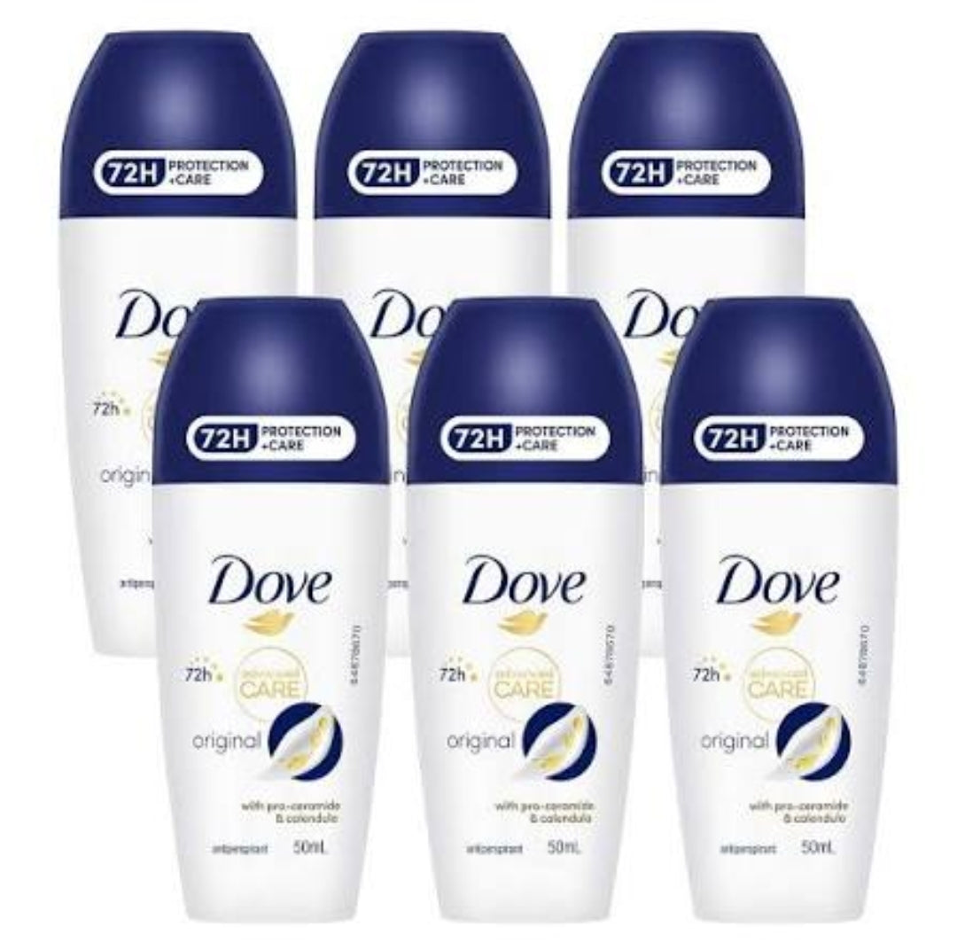 Dove Advanced Care Deodorant 6x 50ml