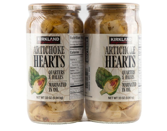 Kirkland Signature Artichoke Hearts 2x 940