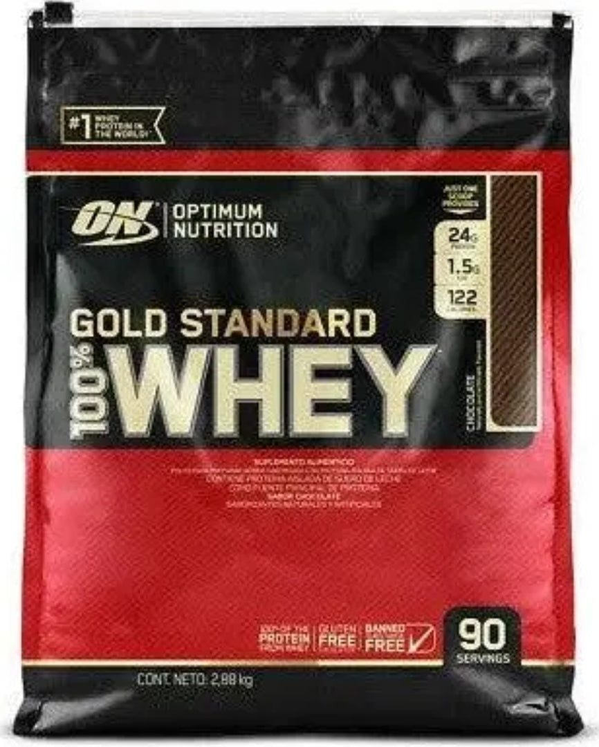 Optimum Nutrition Gold Standard 100% Whey Chocolate Protein 2.88Kg
