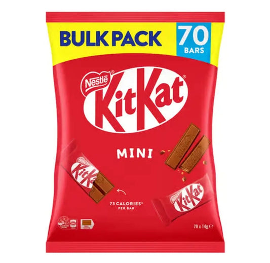 Kit Kat Fun Size Chocolate Pack 70x 14g