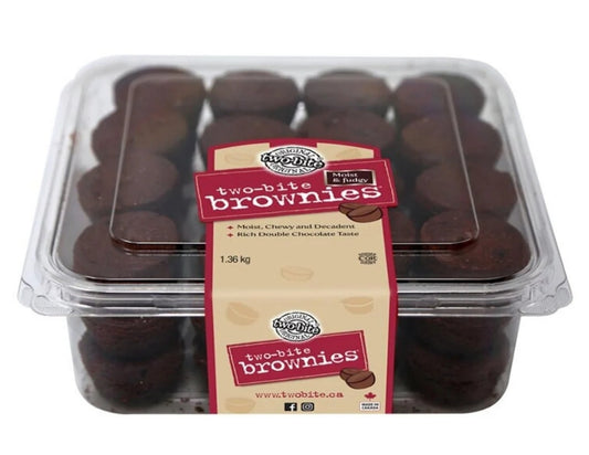 Two bite brownies - 1.36 Kg