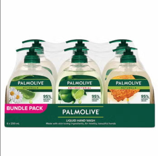 Palmolive Liquid Handwash 6x 250ml