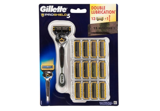 Gillette Fusion Proshield 5 Razor + 13 Cartridges