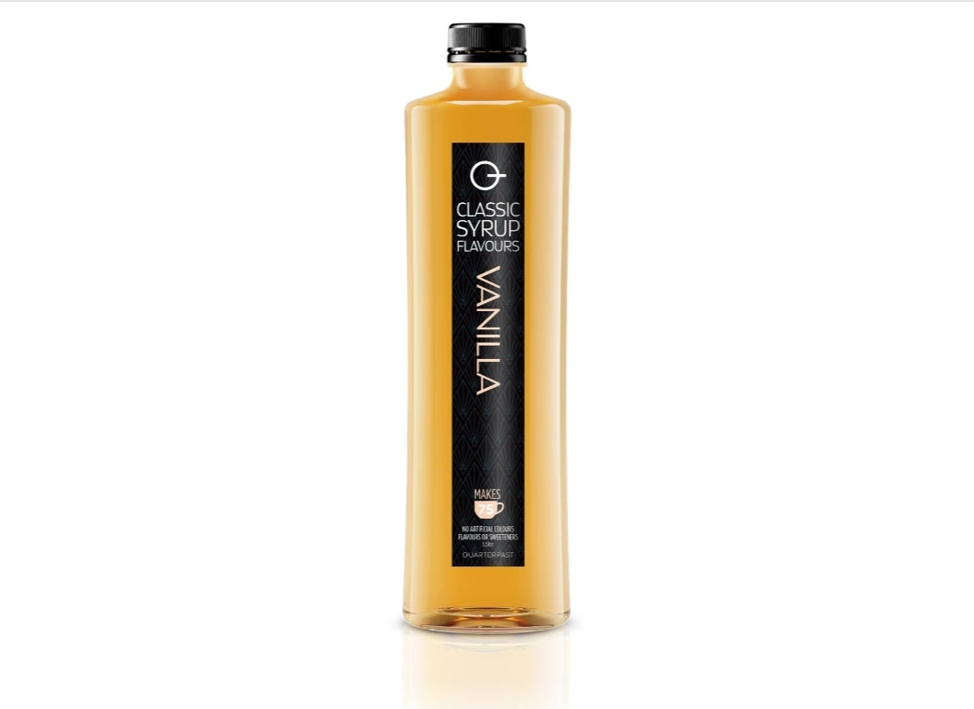 Quarterpast Vanilla Syrup 1.5L