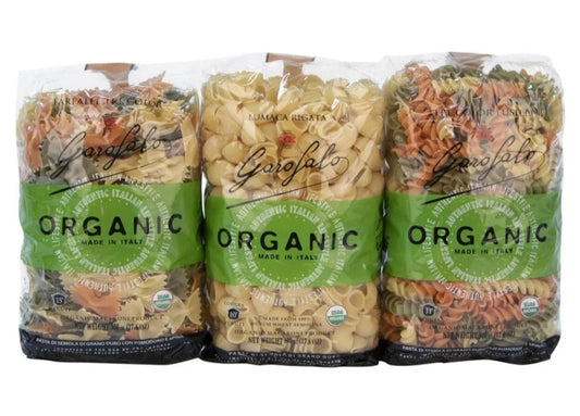 Garofalo Organic Tri Colour Pasta  6x 500g