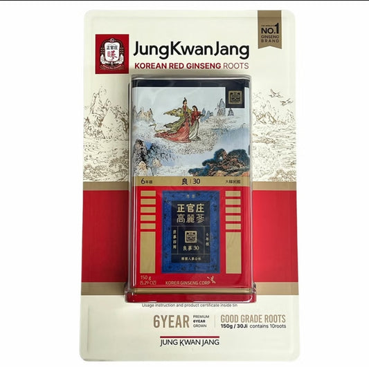Jung Kwan Jang Red Ginseng Roots 150g