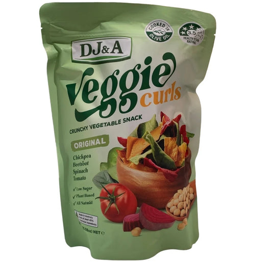 DJ & A Veggie Curls Original 300g
