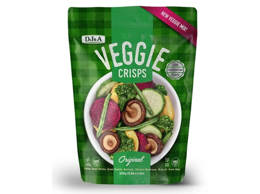DJ & A Veggie Crisps 330g