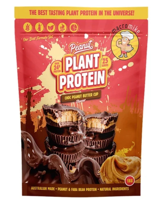 Macro Mike Peanut Butter Plant Protein 1Kg