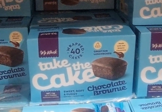 Mr Whisk Brownie 40 Pack