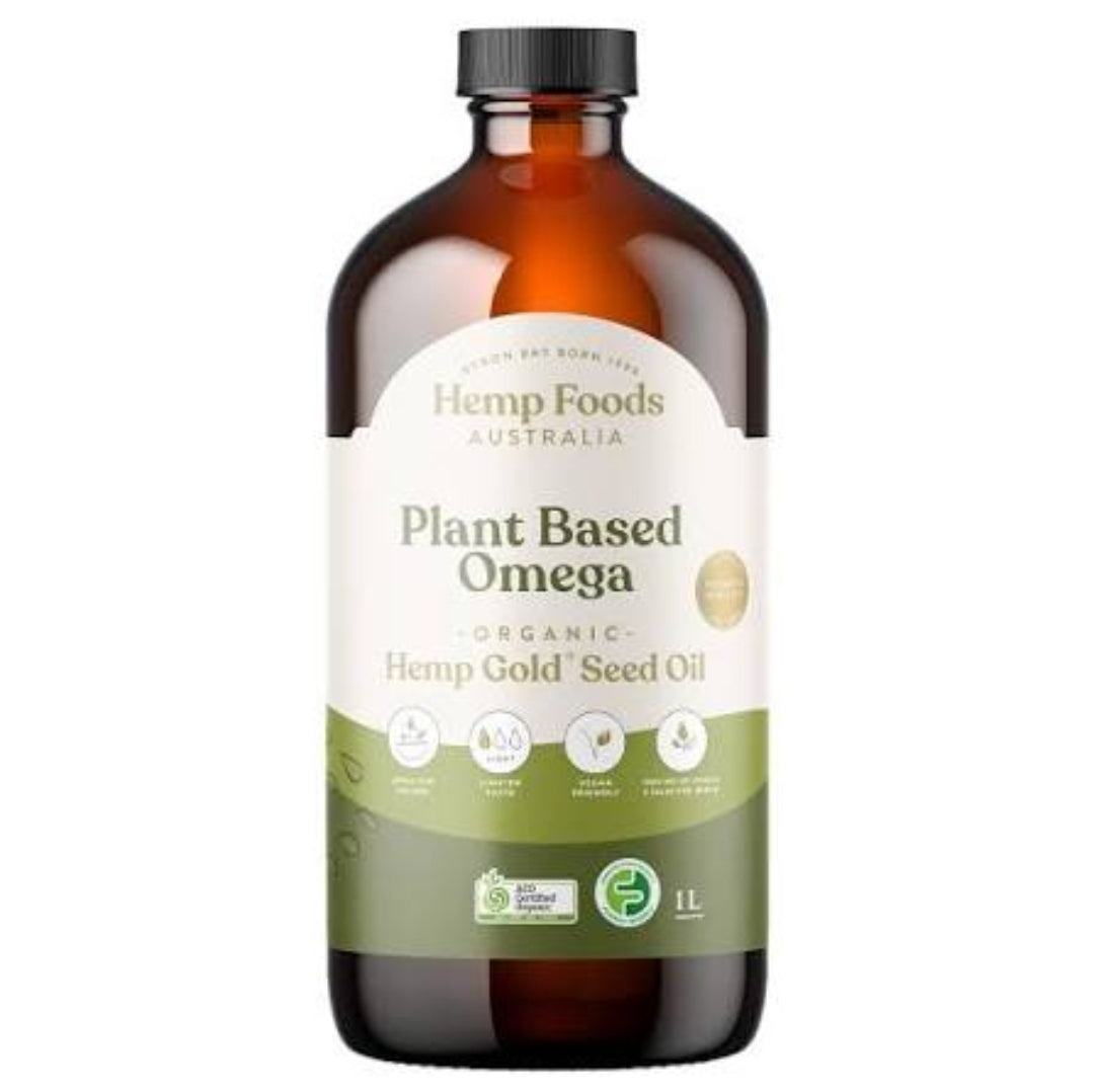 Hemp Foods Plant Based Omega Oil 1L