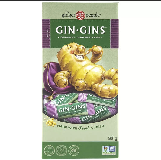 Gin Gins Original Ginger Chews 500g