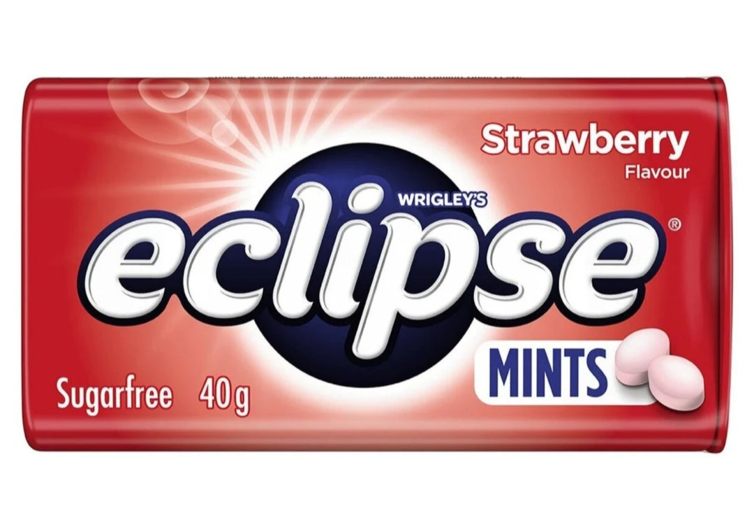 Wrigley's Eclipse Strawberry 12x 40g