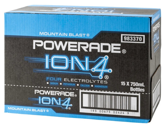 Powerade Mountain Blast 15x 750ml